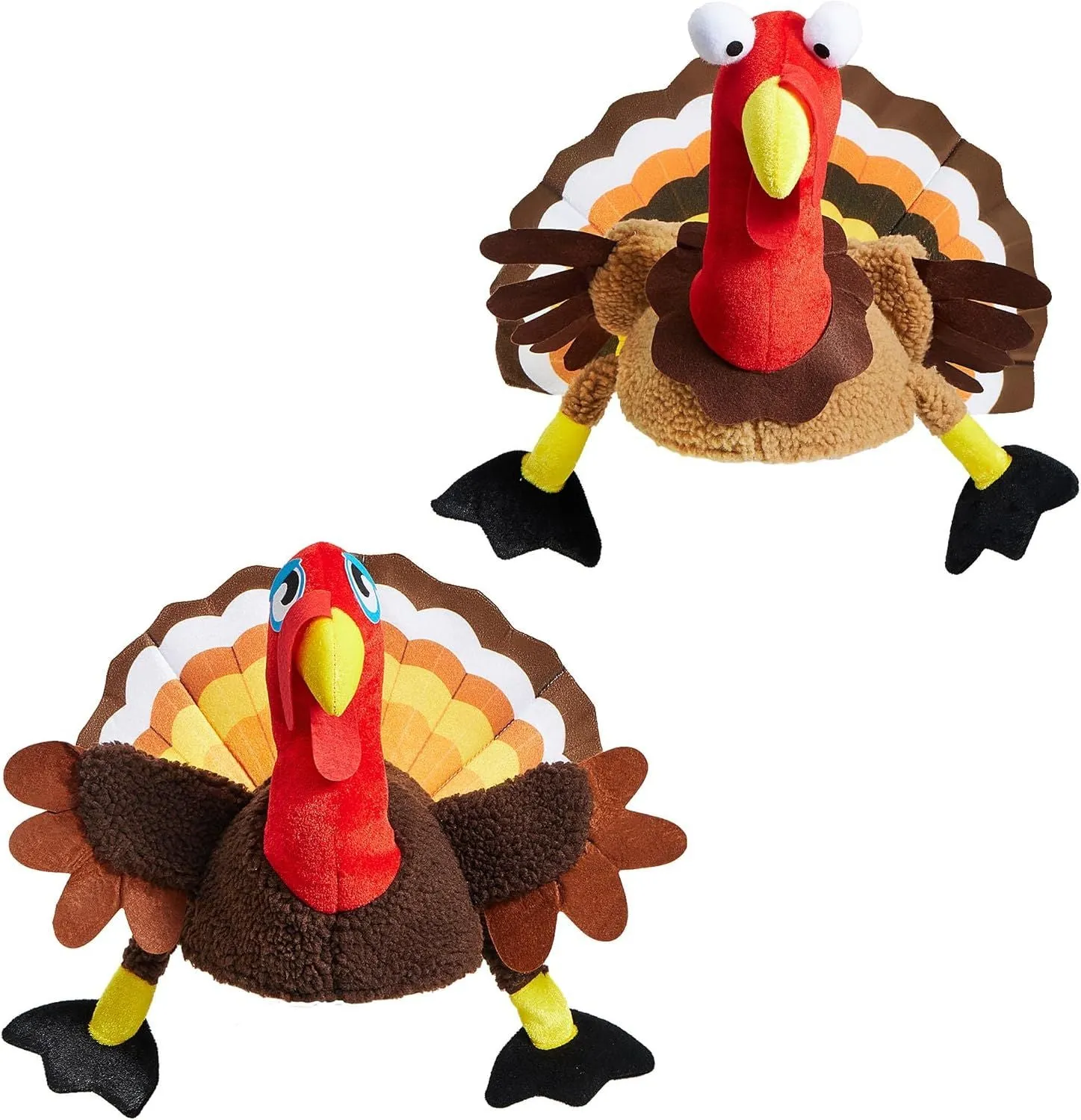 2 PCS Thanksgiving Turkey Hats