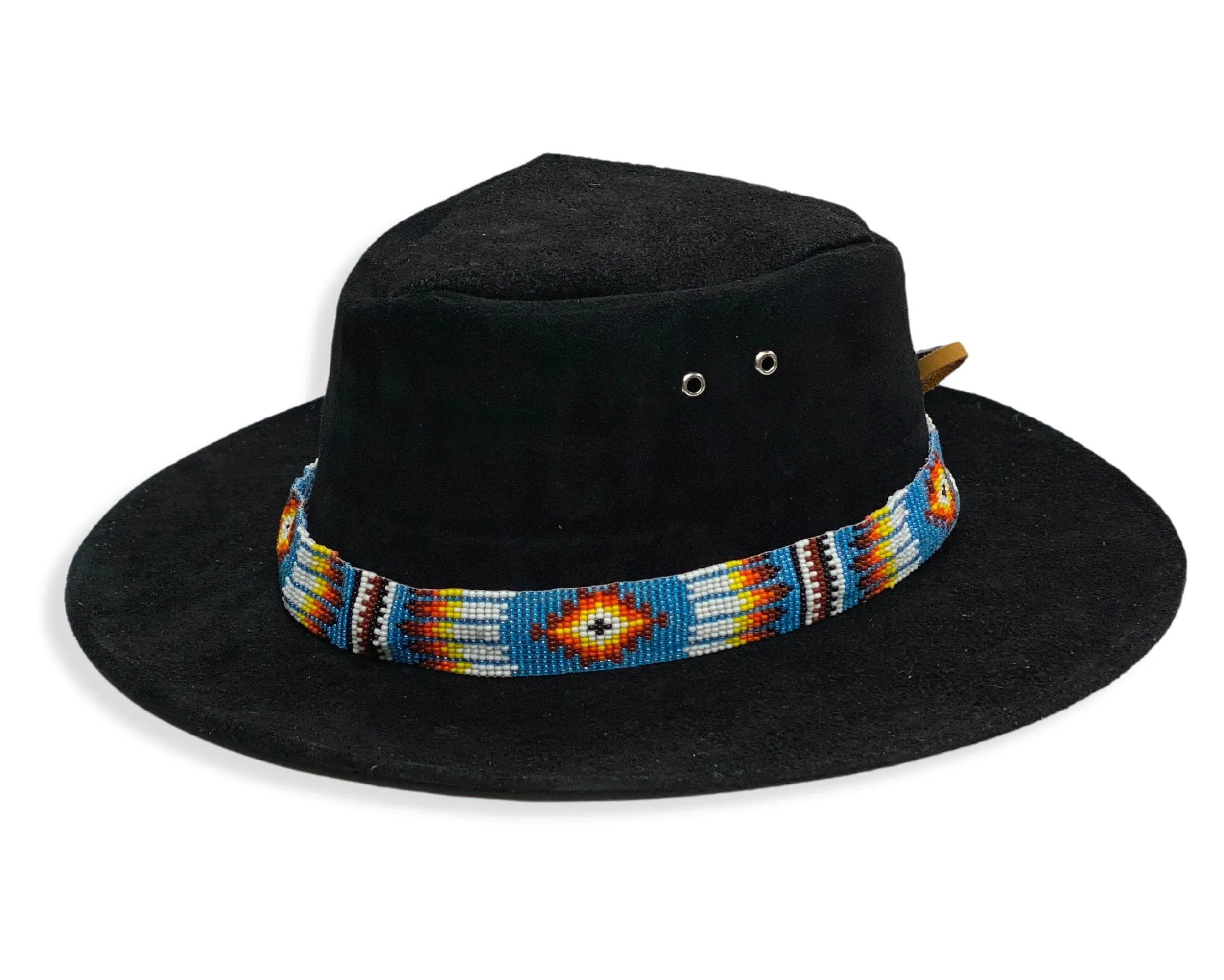 6 Pack Colorful Beaded Hat Bands!  Only $10.50 ea.!