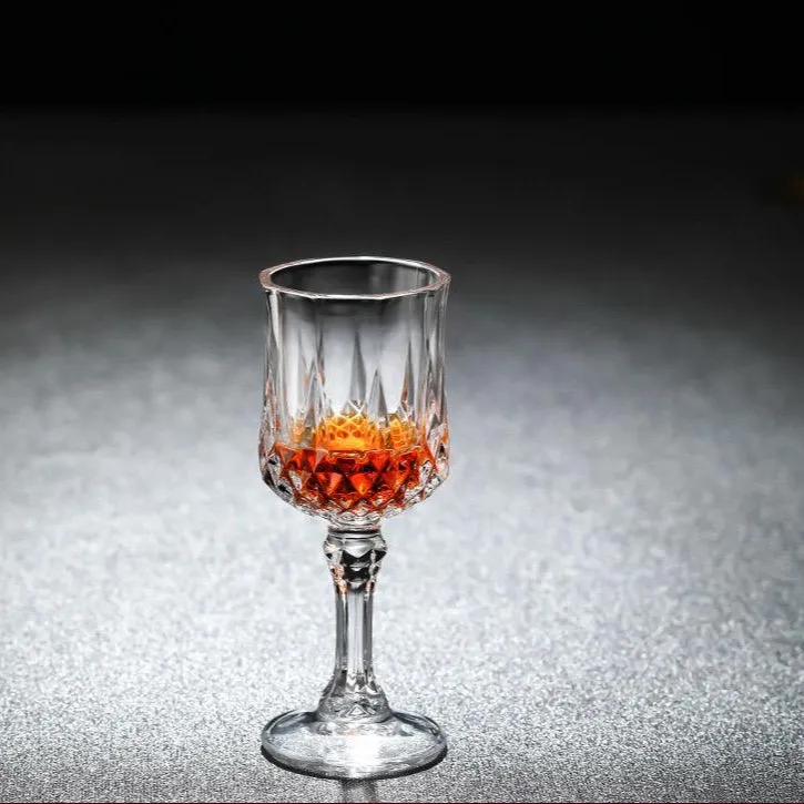 CrystalRise Stemmed Shot Glass - Set Of 6 (50ml)