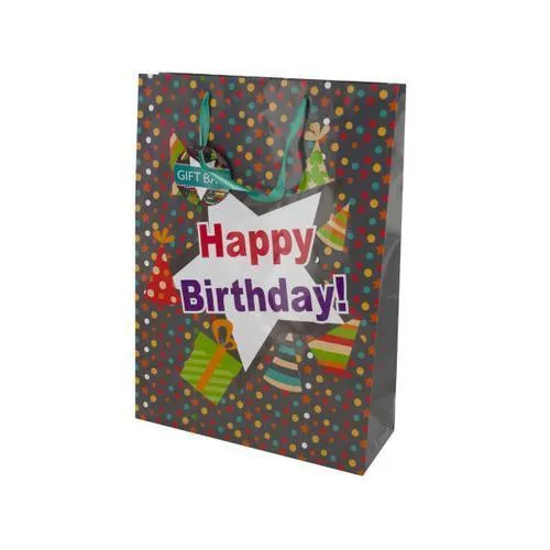 Happy Birthday Party Hats Gift Bag ( Case of 72 )