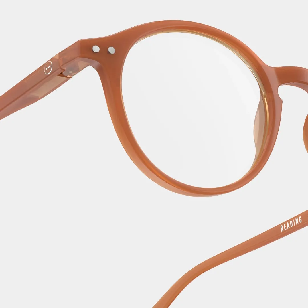 Reading Glasses  2 Round in Spicy Clove Style D