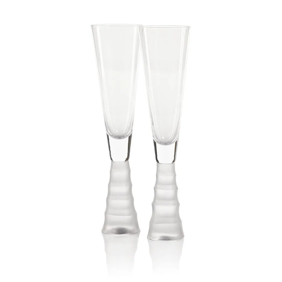 Sagano Bamboo Stem Flute - Set of 4