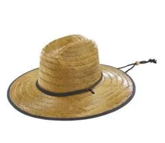 San Diego Hat Company - Men's Straw Chin Cord Sun Hat