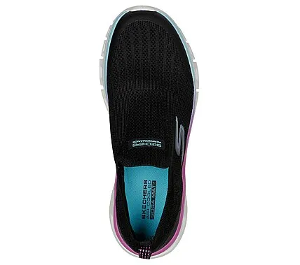 SKECHERS GO RUN GLIDE - STEP FLEX - ZULA - 128896 - BKMT