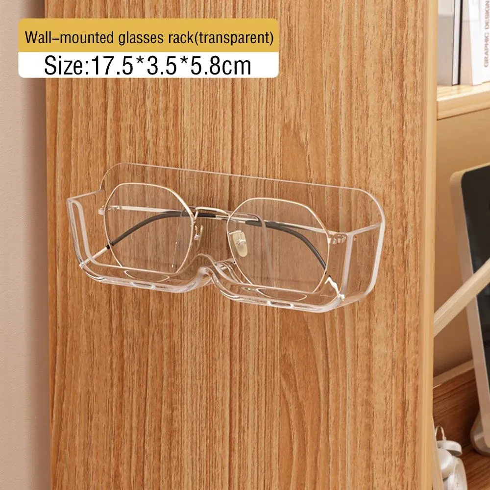 Sleek Wall-Mounted Glasses Organizer: Stylish Eyewear Storage Solution