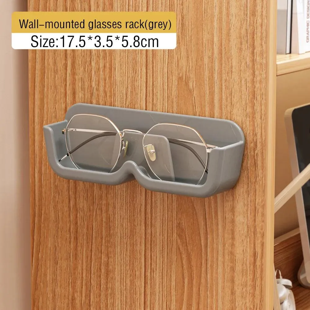 Sleek Wall-Mounted Glasses Organizer: Stylish Eyewear Storage Solution