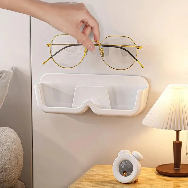 Sleek Wall-Mounted Glasses Organizer: Stylish Eyewear Storage Solution